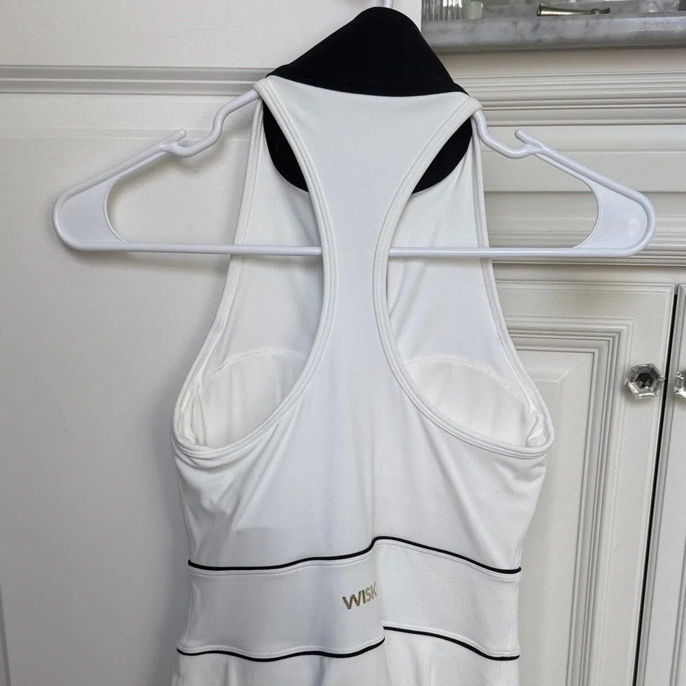 Wiskii Future Playground dress in cream and Black Women's tennis, pickeball - Picture 8 of 13